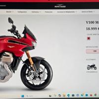Moto Guzzi V100 WIND TUNEL EURO 5 +