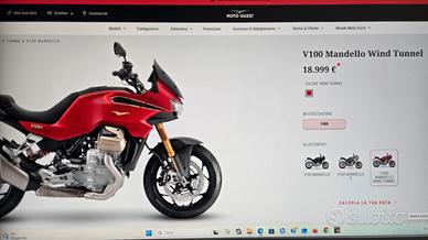 Moto Guzzi V100 WIND TUNEL EURO 5 +