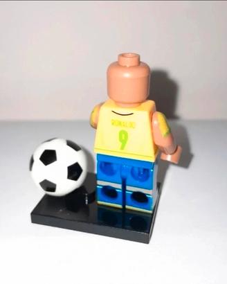 Minifigures Ronaldo il fenomeno in Brick Calcia