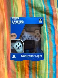 Playstation icons controller light