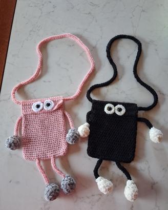 2 Borsette porta telefono 