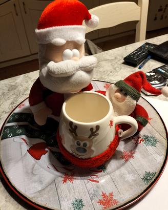 set natalizio 4 pezzi 