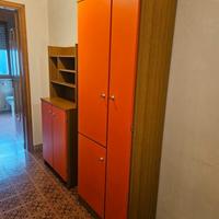 Mobile scarpiera alto colore rosso S 1962