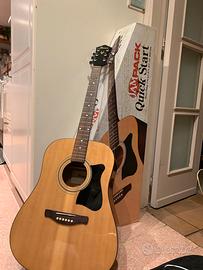 Chitarra Acustica Ibanez (IJV50) con accessori