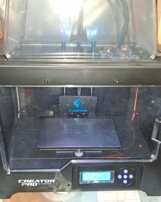 LOTTO DI 3 STAMPANTI 3D FLASHFORGE CREATOR PRO
