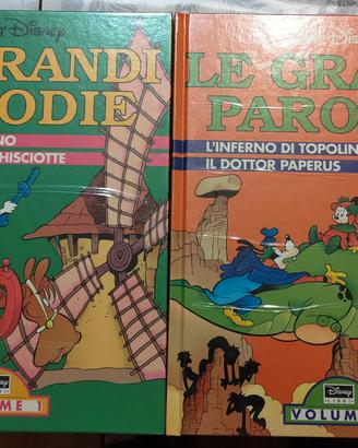Collezione Walt Disney Le Grandi Parodie Vol1 + 2