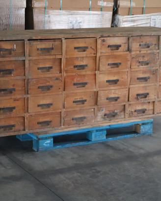 Cassettiera credenza vecchia isola cucina antica