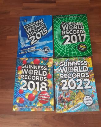 Lotto 4 Libri Guinness World Records 