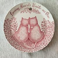 Piattino inglese con gattini