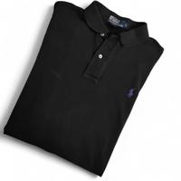 Polo Ralph Lauren ORIGINALE Nera - Logo Viola - L