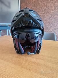 Casco LS2 FF313Vortice Solid Carbon taglia S