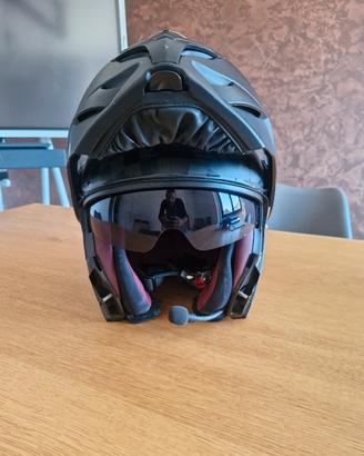 Casco LS2 FF313Vortice Solid Carbon taglia S