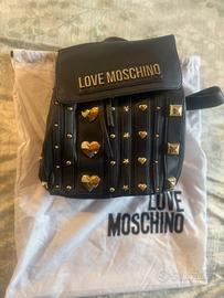 Moschino love borsa zaino usata