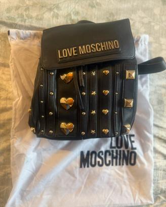 Moschino love borsa zaino usata