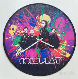Orologio vinile omaggio ai Coldplay 