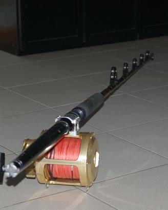 canna da pesca tonni