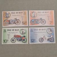 4 Francobolli Isle of Man Commemorativi