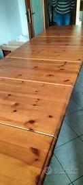 tavolo in legno allungabile 