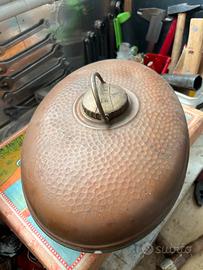 Scaldaletto in rame martellato