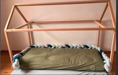Letto montessoriano casetta childhome
