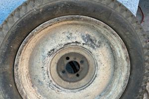 2 CERCHI E GOMME ORIGINALI FIAT BALILLA 508 M