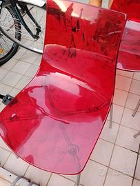 Sedie Calligaris ICE Rosse