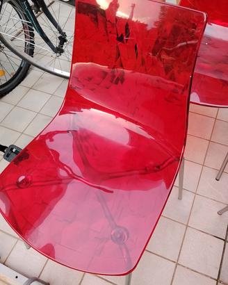 Sedie Calligaris ICE Rosse