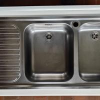 Lavandino in acciao usato