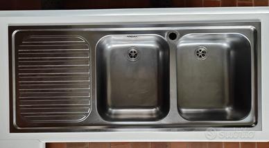 Lavandino in acciao usato