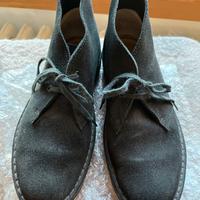Scarpe Clarks Desert Boot 38 38,5 nere da donne