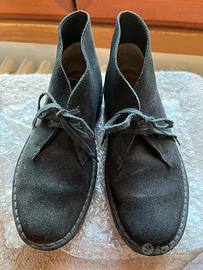 Scarpe Clarks Desert Boot 38 38,5 nere da donne