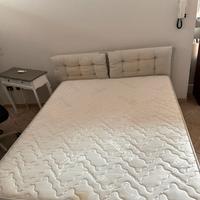 letto matrimoniale contenitore con materasso