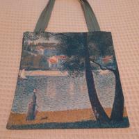Borsa impressionismo Seurat cotone RARA