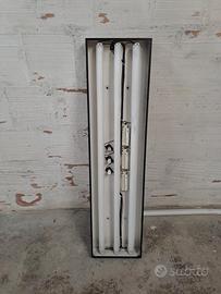 Lampadario per garage a 3 neon
