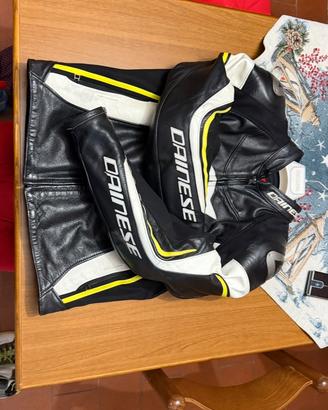 Giacca Moto Pelle Dainese Assen tg48