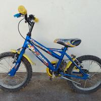 bici blu bambino