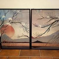 Quadro composto stile orientale