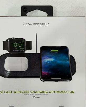 Supporto di ricarica wireless 3 in 1 Mophie