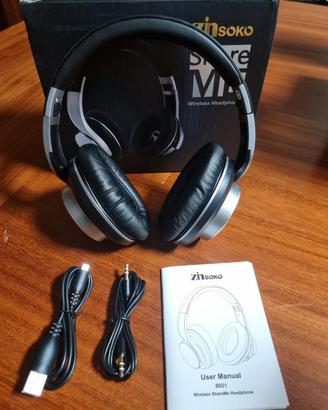 Cuffia Audio Wireless con Microfono incorporato