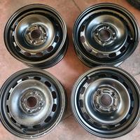 Cerchi Ferro Ford Fiesta Raggio 14 ET 47,5 4 X 108