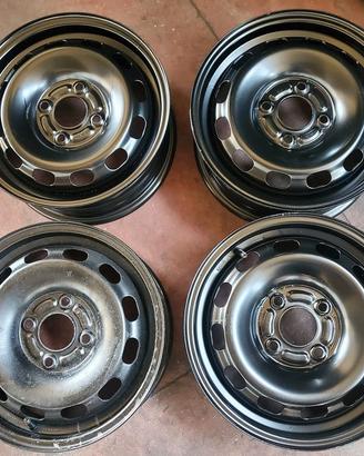 Cerchi Ferro Ford Fiesta Raggio 14 ET 47,5 4 X 108