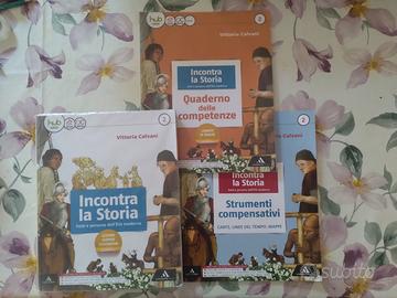 Libro scolastico "Incontra la storia 2"