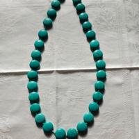 Collana vintage in pasta di turchese