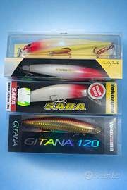 3 esche Yokozuna e 1 esca Storm, artificiale