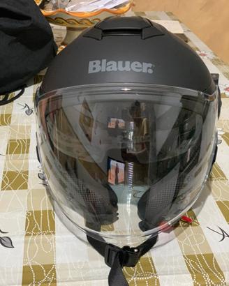 Casco Jet Blauer