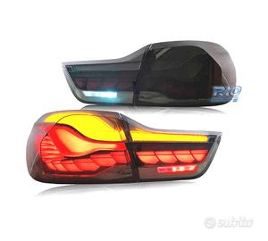 FANALI FULL LED BMW F32 F33 F36 F82 LIGHT BAR OLED