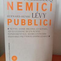 MICHEL HOUELLEBECQ, LEVY - NEMICI PUBBLICI RARO!