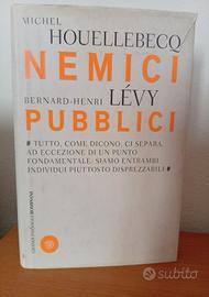 MICHEL HOUELLEBECQ, LEVY - NEMICI PUBBLICI RARO!