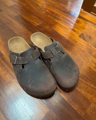 Zoccoli Birkenstock Boston Nuovi – Pelle Oliata Ha