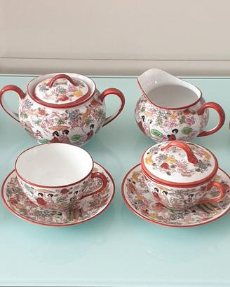 Set Tazze in Ceramica Giapponesi Vintage